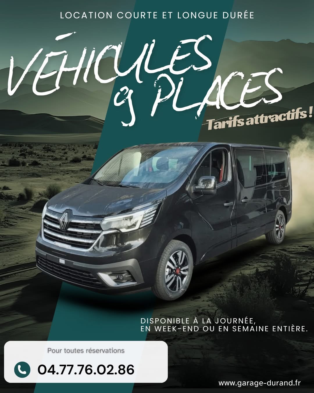 location minibus loire